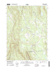 Egremont, Massachusetts 2015 () USGS Old Topo Map Reprint 7x7 MA Quad