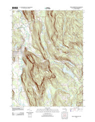 Great Barrington, Massachusetts 2012 () USGS Old Topo Map Reprint 7x7 MA Quad