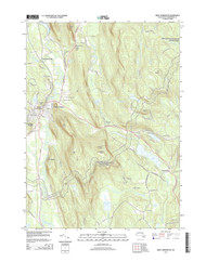 Great Barrington, Massachusetts 2015 () USGS Old Topo Map Reprint 7x7 MA Quad