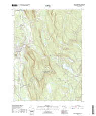Great Barrington, Massachusetts 2018 () USGS Old Topo Map Reprint 7x7 MA Quad