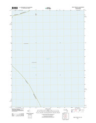 Great Point OE E, Massachusetts 2012 () USGS Old Topo Map Reprint 7x7 MA Quad