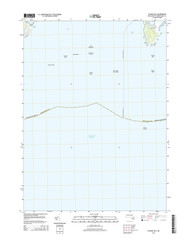 Hyannis OE S, Massachusetts 2015 () USGS Old Topo Map Reprint 7x7 MA Quad
