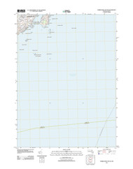 Marblehead South, Massachusetts 2012 () USGS Old Topo Map Reprint 7x7 MA Quad