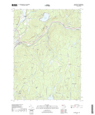 Millers Falls, Massachusetts 2018 () USGS Old Topo Map Reprint 7x7 MA Quad