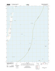 Monomoy Point, Massachusetts 2012 () USGS Old Topo Map Reprint 7x7 MA Quad