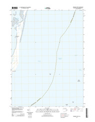 Monomoy Point, Massachusetts 2015 () USGS Old Topo Map Reprint 7x7 MA Quad