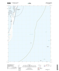 Monomoy Point, Massachusetts 2018 () USGS Old Topo Map Reprint 7x7 MA Quad