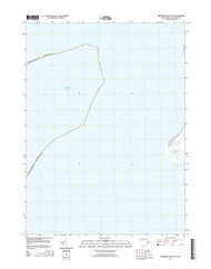 Monomoy Point OE W, Massachusetts 2015 () USGS Old Topo Map Reprint 7x7 MA Quad