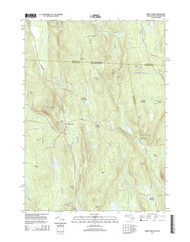Mount Grace, Massachusetts 2015 () USGS Old Topo Map Reprint 7x7 MA Quad