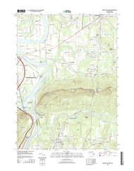 Mount Holyoke, Massachusetts 2015 () USGS Old Topo Map Reprint 7x7 MA Quad