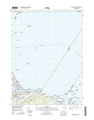 Nantasket Beach, Massachusetts 2015 () USGS Old Topo Map Reprint 7x7 MA Quad