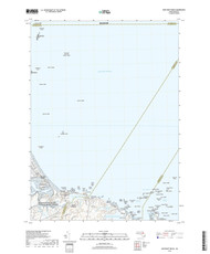 Nantasket Beach, Massachusetts 2018 () USGS Old Topo Map Reprint 7x7 MA Quad