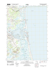 Newburyport East, Massachusetts 2012 () USGS Old Topo Map Reprint 7x7 MA Quad