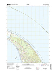 North Truro, Massachusetts 2015 () USGS Old Topo Map Reprint 7x7 MA Quad