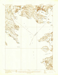 Onset, Massachusetts 1936 () USGS Old Topo Map Reprint 7x7 MA Quad 350412