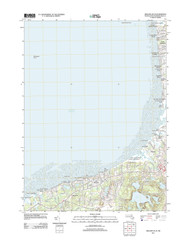 Orleans OE W, Massachusetts 2012 () USGS Old Topo Map Reprint 7x7 MA Quad