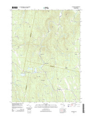 Plainfield, Massachusetts 2015 () USGS Old Topo Map Reprint 7x7 MA Quad