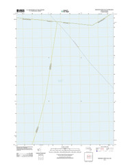 Provincetown OE W, Massachusetts 2012 () USGS Old Topo Map Reprint 7x7 MA Quad