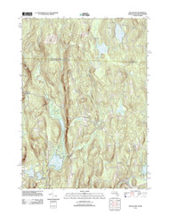Royalston, Massachusetts 2012 () USGS Old Topo Map Reprint 7x7 MA Quad
