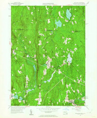 Royalston, Massachusetts 1954 (1962) USGS Old Topo Map Reprint 7x7 MA Quad 350517