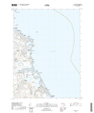 Scituate, Massachusetts 2018 () USGS Old Topo Map Reprint 7x7 MA Quad
