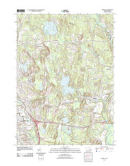Shirley, Massachusetts 2012 () USGS Old Topo Map Reprint 7x7 MA Quad