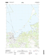 Siasconset, Massachusetts 2018 () USGS Old Topo Map Reprint 7x7 MA Quad