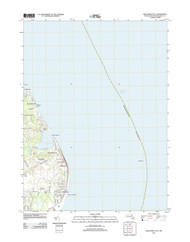 Siasconset OE E, Massachusetts 2012 () USGS Old Topo Map Reprint 7x7 MA Quad