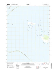 Tuckernuck Island, Massachusetts 2015 () USGS Old Topo Map Reprint 7x7 MA Quad