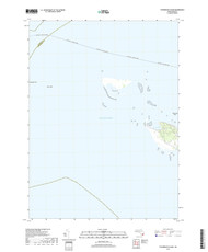 Tuckernuck Island, Massachusetts 2018 () USGS Old Topo Map Reprint 7x7 MA Quad