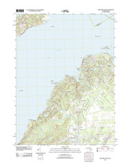 Vineyard Haven, Massachusetts 2012 () USGS Old Topo Map Reprint 7x7 MA Quad