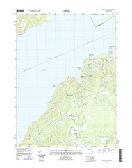Vineyard Haven, Massachusetts 2015 () USGS Old Topo Map Reprint 7x7 MA Quad
