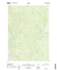 Westhampton, Massachusetts 2018 () USGS Old Topo Map Reprint 7x7 MA Quad