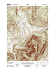 Williamstown, Massachusetts 2012 () USGS Old Topo Map Reprint 7x7 MA Quad