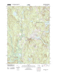 Winchendon, Massachusetts 2012 () USGS Old Topo Map Reprint 7x7 MA Quad