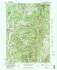 Berlin, New York 1973 (1978) USGS Old Topo Map Reprint 7x7 MA Quad 123264