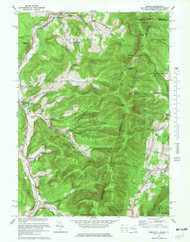 Berlin, New York 1973 (1978) USGS Old Topo Map Reprint 7x7 MA Quad 350003