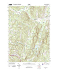 Canaan, New York 2013 () USGS Old Topo Map Reprint 7x7 MA Quad