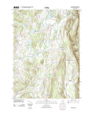 Copake, New York 2013 () USGS Old Topo Map Reprint 7x7 MA Quad