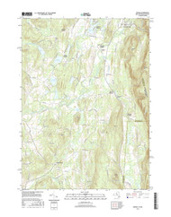 Copake, New York 2016 () USGS Old Topo Map Reprint 7x7 MA Quad