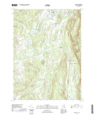 Copake, New York 2019 () USGS Old Topo Map Reprint 7x7 MA Quad