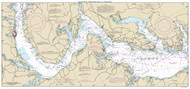 Potomac River - Mattawoman Creek to St Clements Bay - Potomac Custom 2 2013 - Delaware, Maryland, Virginia Harbors Custom Chart