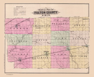 Fulton County, Ohio 1888 - Old Town Map Reprint - Fulton Atlas 4