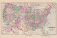 USA, Ohio 1888 - Old Town Map Reprint - Fulton Atlas 30