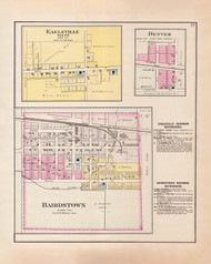 Bairdstown Eagleville Denver, Ohio 1886 - Wood Co. 12