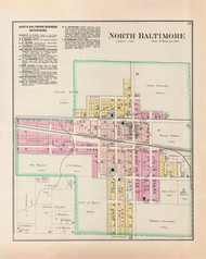 North Baltimore, Ohio 1886 - Wood Co. 13