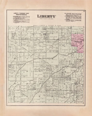 Liberty, Ohio 1886 - Wood Co. 18