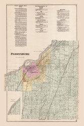 Perrysburg, Ohio 1886 - Wood Co. 26