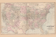 Map of United States, Ohio 1886 - Wood Co. 47