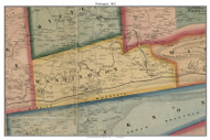Washington, Pennsylvania 1862 Old Town Map Custom Print - Dauphin Co.